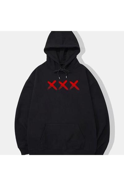 bellanova سويت شيرت أسود للجنسين قصة فضفاضة 3 Thread Shardonlu - جودة ممتازة ...