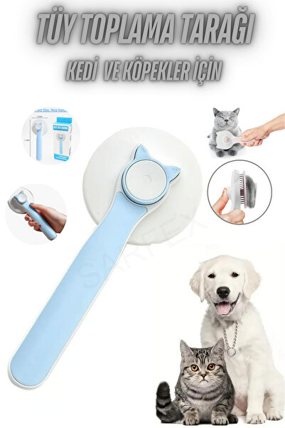 SARFEX Kedi Köpek Tüy Toplama Tarama Uzun Tüy Kısa Tüy Bakımı Yavru Yetişkin ...