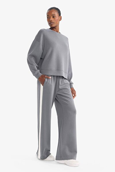 DeFacto Wide Leg Modal Sweatpants with Pockets F8360Ax26Sp
