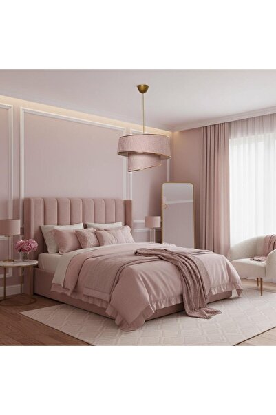 Elizim Home Lighting Pasta 2 katlı abajur sarkıt avize