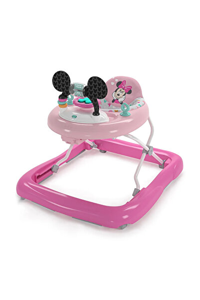 Bright Starts Minnie Mouse Tiny Trek 2'si 1 Arada Yürüteç Katlanabilir Oyunca...