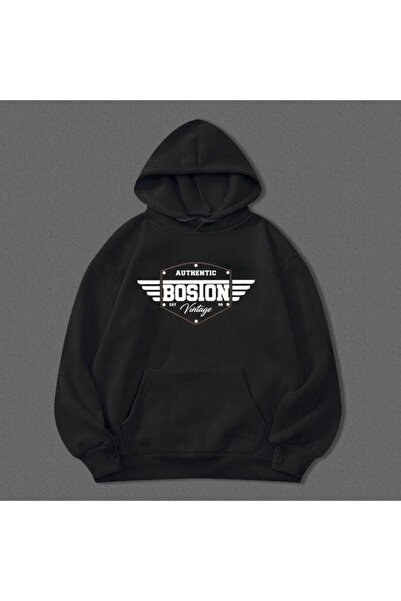 bellanova سويت شيرت أسود للجنسين قصة فضفاضة 3 Thread Shardonlu - جودة ممتازة ...