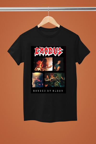 MAGORS EXODUS TRUPĂA ROCK IMITATĂ PE MODELUL BĂRCIȚELUI, DIN BUMBAC, CU MÂNEC...