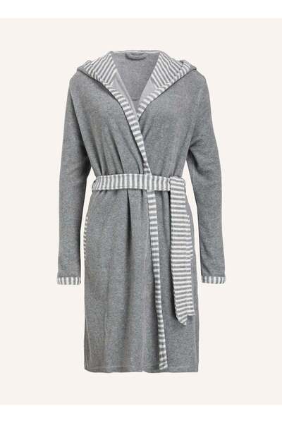 Vossen JUNO Kadın Bornoz Kapüşonlu, Paspali, Frotte