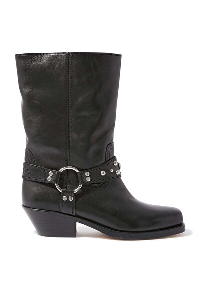 ISABEL MARANT Antya 40 Deri Cowboy Botları