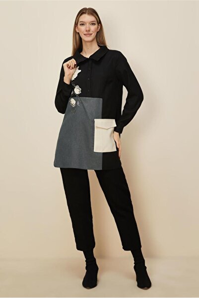 Alvina Shirt Collar Tunic 46213