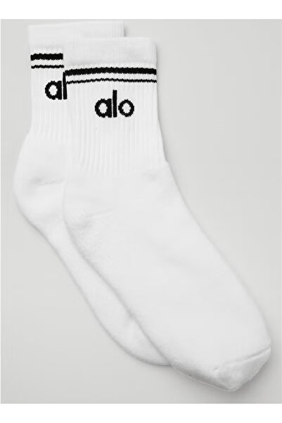 Alo cotton mid-calf socks, suitable for both men and women.
