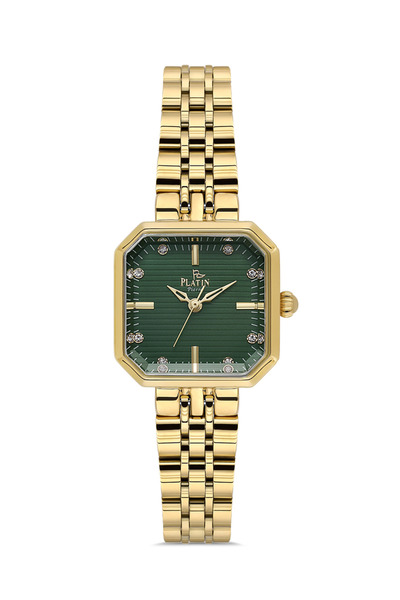 Platin Pierre Hds-Pl-1259La-B10 Square Women's Wristwatch