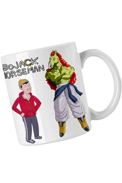 OEM BoJack Horseman Dragon Ball Z Vegeta mug