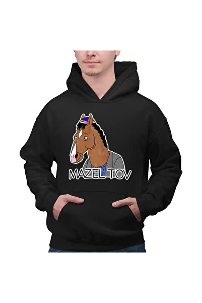OEM BoJack Horseman Mazel Tov Men's Hoodie
