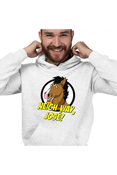 OEM Men's Hoodie BoJack Horseman Neigh Way Jose