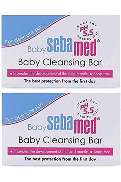 Sebamed Baby Cleansing Bar 2 Pieces, 150 grams.