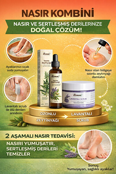TR Ayak bakım nasır kombini