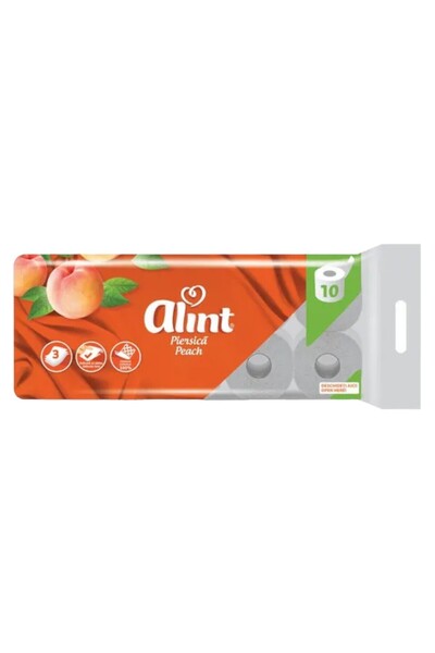 ALINT Set 3 x Hartie Igienica Alint, Piersica, 3 Straturi, 10 Role