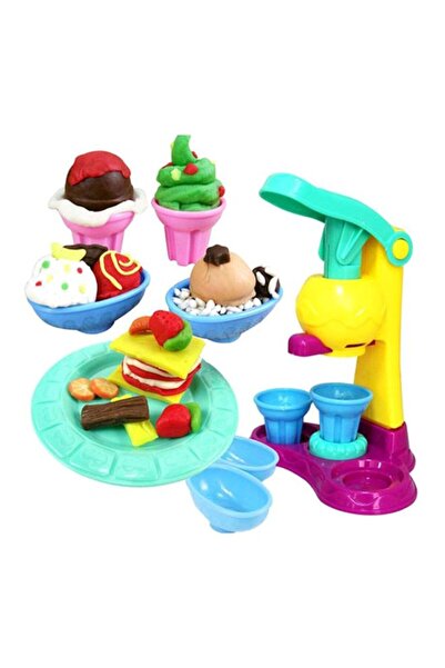 HALAMODO قالب معجون ملون لصنع الآيس كريم، 24 × 20 × 5 سم