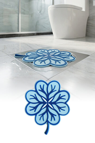 omilife Yaprak Model Gider Koku Önleyici Silikon Mat – Banyo Mutfak Balkon La...
