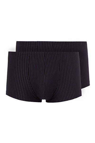 Skiny Herren Boxershorts, 2er-Pack – Shorts, Stretch-Baumwolle, Single Jersey