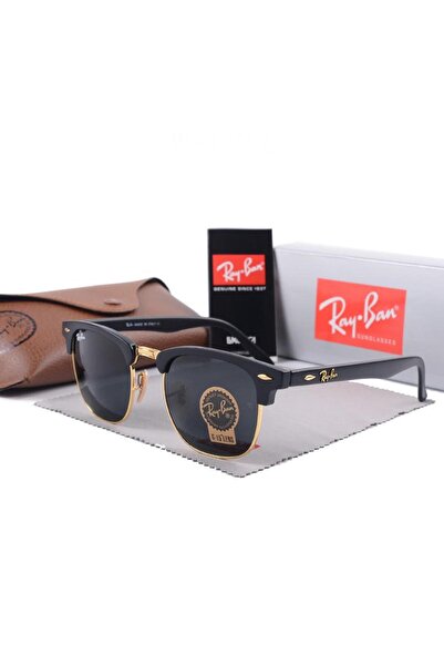 Ray-Ban نظارات شمسية رجالية من آر بي، إطار معدني فاخر، عدسات مقاومة للأشعة فو...