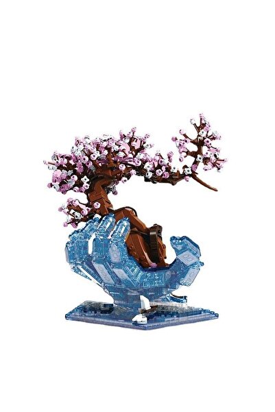 Timebox Cherry Blossom Building Set LED Light 800+ Pieces Decorative Model