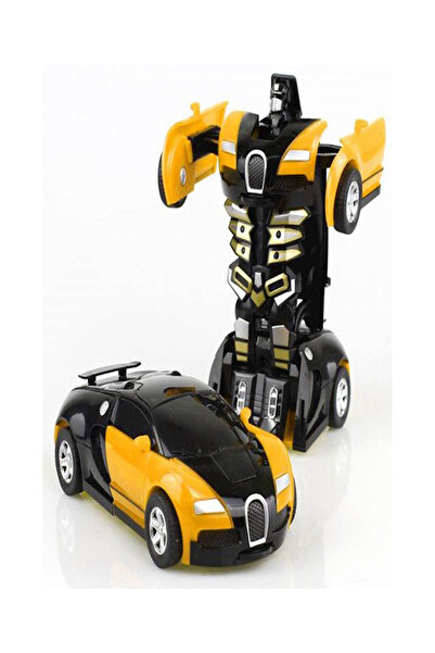 HALAMODO لعبة سيارة روبوت متحولة، نموذج سيارة بوغاتي فيرون للأطفال