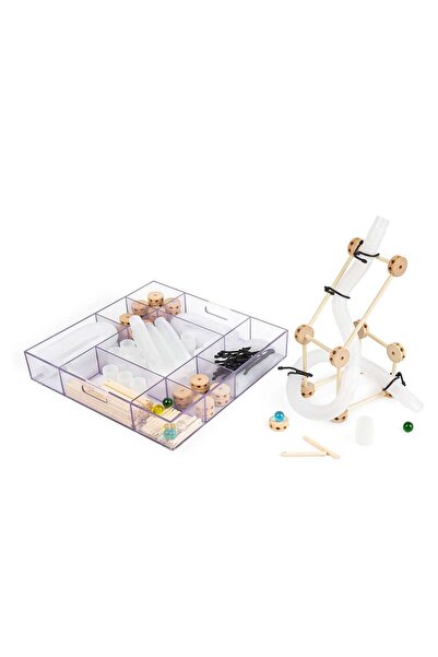 Guidecraft Exploration, set de constructie STEM cu 155 de piese, copii varsta...