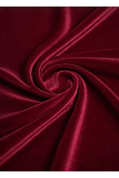 zahider Burgundy Color Imported Velvet Fabric