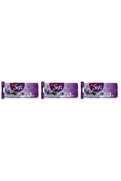 Sano SET 3 BUCĂȚI - Hârtie igienică premium cu 3 straturi - Pachet de 10