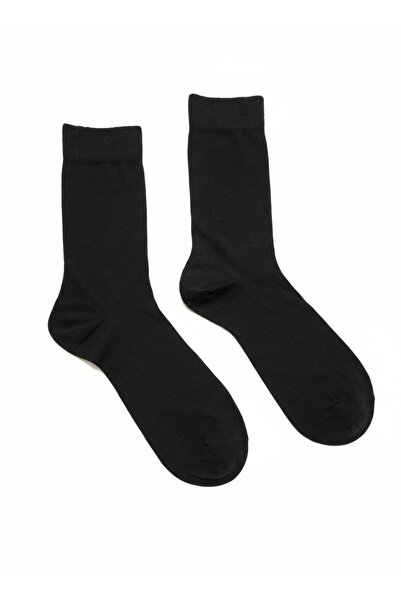 BEYTEKS 6-Pack Seamless Black Socks