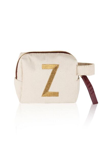 The Mia Harf Nakışlı Çanta Z 14x12 cm