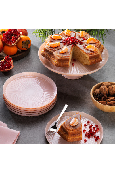 Schafer Spark Cake Set 7 Pieces-Pink