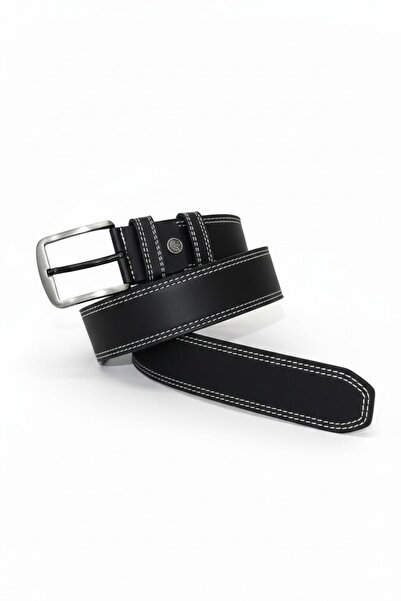 DYNAMO Men's Faux Leather Belt for Canvas Trousers Bgl-St05162