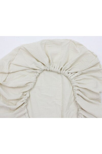 PRICHINDEL Muslin Sheet, Cream, 120x60 cm