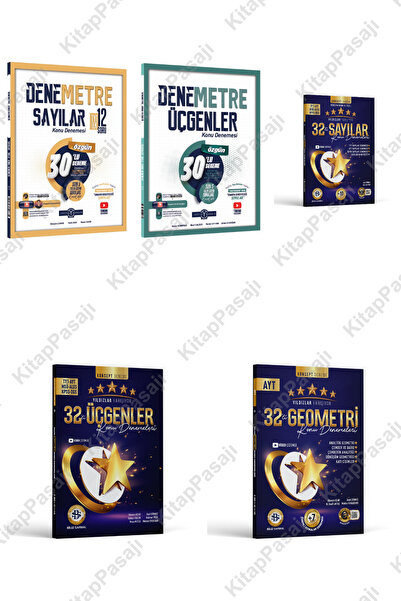 Bilgi Sarmal Yayınları Yıldızlar Yarışıyor Geometri Denemesi Orijinal ve Yıld...