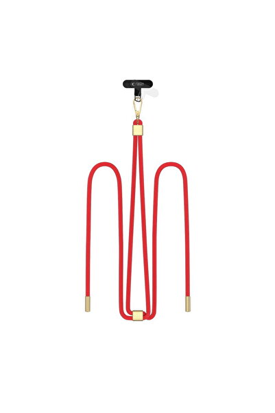Tech-Protect C2S Adjustable Crossbody Rope in Red - Universal Fit