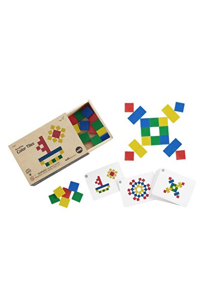 Edx Education Color Tiles, set educativ cu carduri de activitati, copii varst...