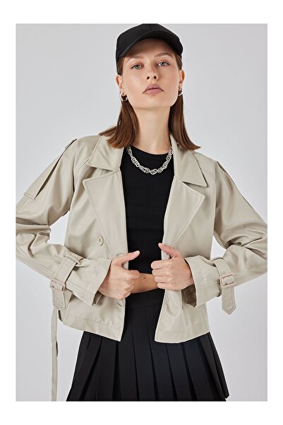 Bigdart Trenci scurt de damă 5970 BEIGE