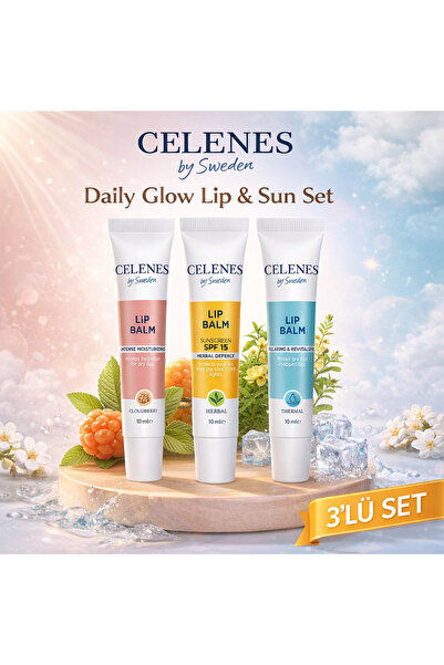 celenes by sweden Daily Glow Lip & Sun Set