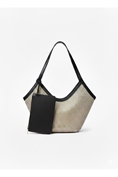Nine West Geantă de umăr pentru femei DUOBLY 5PR, utilizabilă pe ambele părți