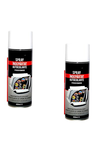 OEM Set 2 Spray tehnic ptr indepartare/eliminare autocolante vechi/benzi adez...