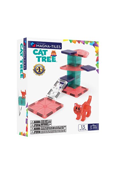 Magna Tiles MAGNA-TILES Γατοδεντράκι, μαγνητικό σετ, παιδιά ηλικίας 3-9 ετών