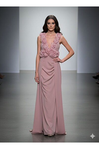 Pyramid masterpieces Long evening dress