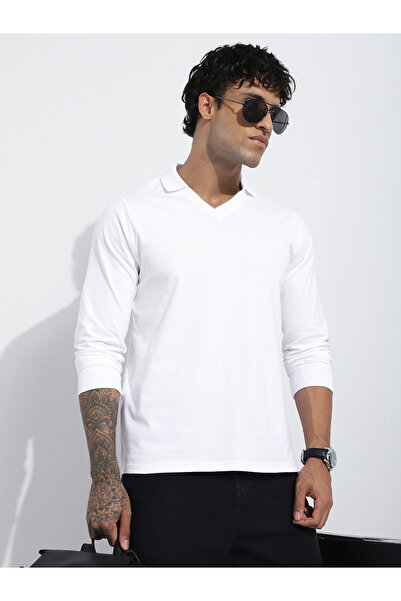 Dillinger By Styli Men Regular Fit Long Sleeve Solid T-Shirt