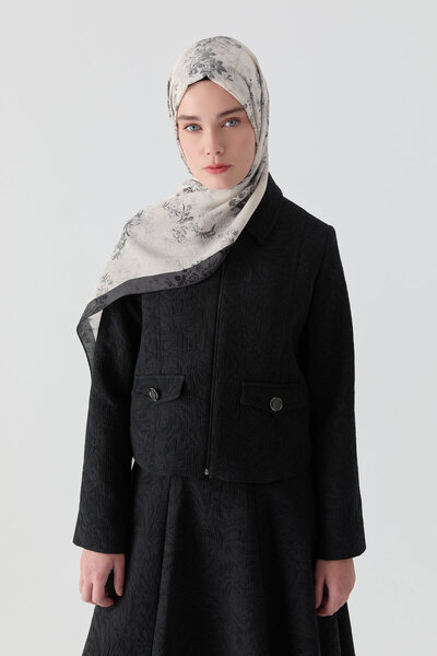 Tuğba Kapitone Ceket Etek Takım - Siyah