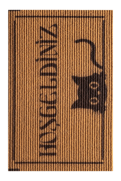 VİTALİHOME Charm Natural Welcome Doormat Exterior Door Mat Bristle Door Front Mat 2019