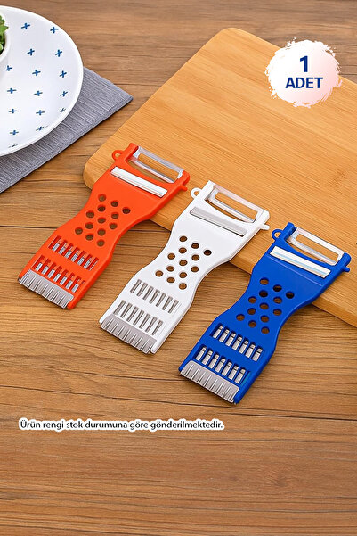 Soillium Çok Fonksiyonlu Soyacak Cips Yapıcı Mini Soyucu Dilimleyici Rende Se...