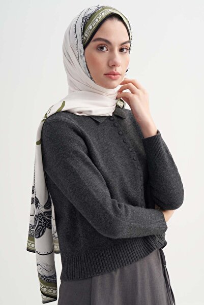 carell Elara İncira Viskon Şal Ekru