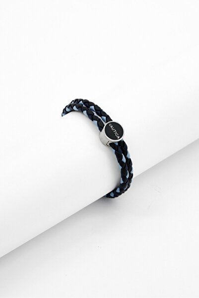 Nautica سوار رجالي مضفر مزدوج الخيوط، متعدد الألوان