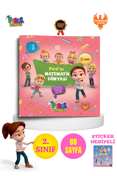 TRT ÇOCUK PIRIL KAMPÜS Pırıl’ın Matematik Dünyası | 2. Sınıf Kademeli Matemat...