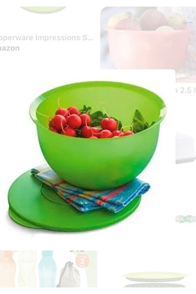 Tupperware Eco Container 2.5 Lt Color as Shown in the Image