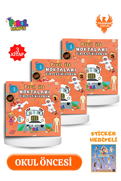 TRT ÇOCUK PIRIL KAMPÜS Pırıl ile Noktaları Birleştiriyorum Okul Öncesi Zeka &...